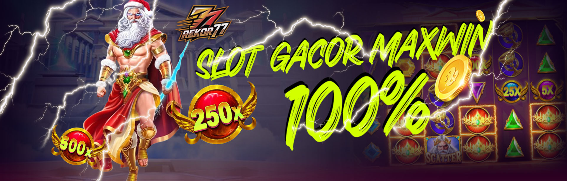 Rekor77: Platform Game Terpercaya dengan Jackpot Besar dan Bonus Menarik